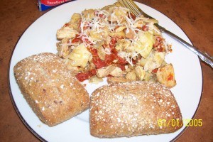Chicken Artichoke & Sun-dried Tomatoes | Chicklets in the Kitchen