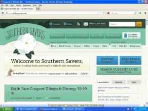 Southern Savers Website