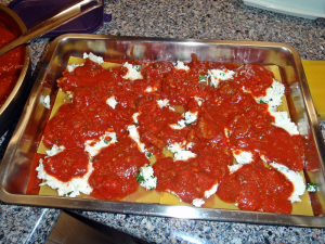 Next layer of sauce by Connie Cockrell