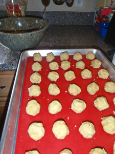 Cookie Dough, ready to bake