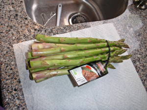 Bunch Asparagus by Connie Cockrell